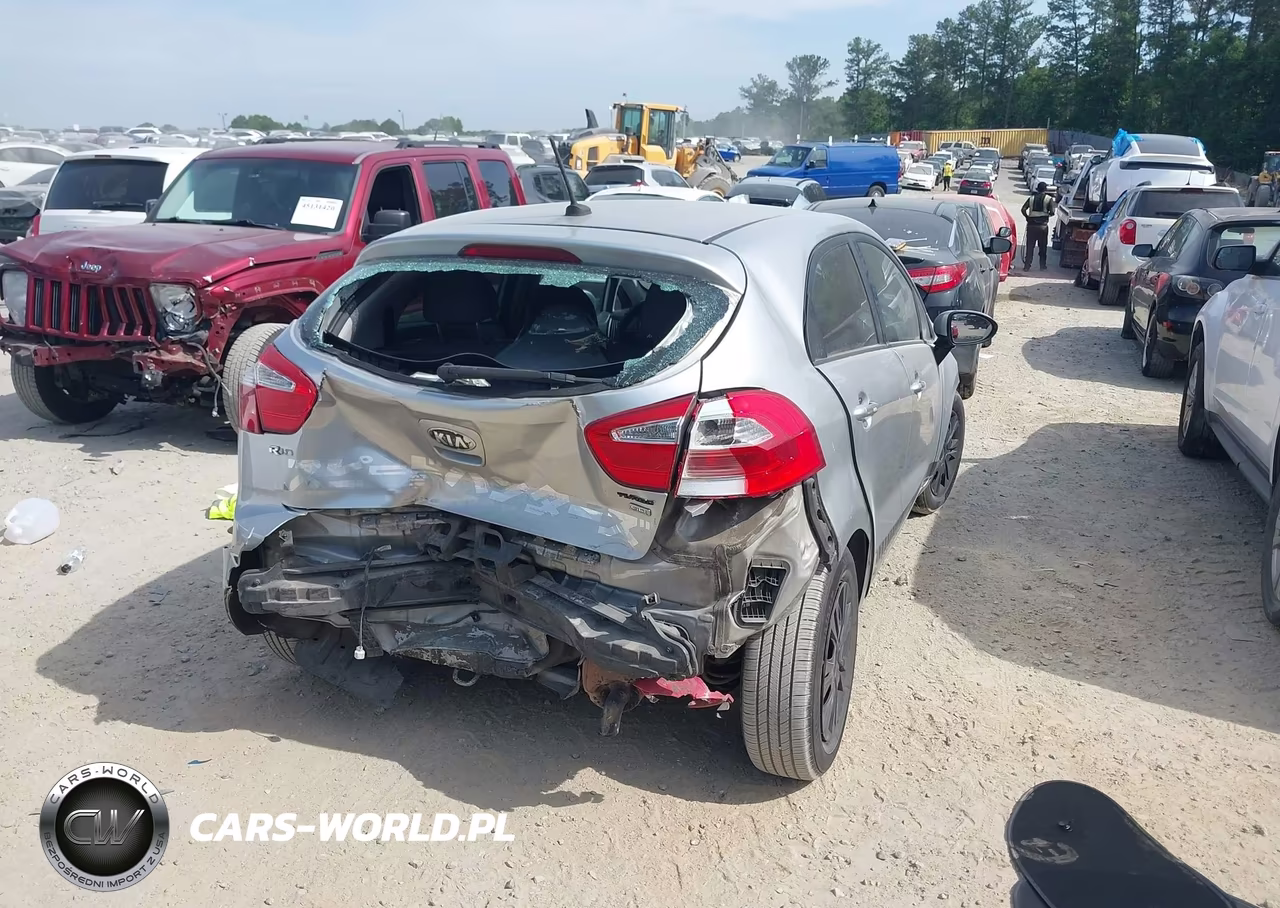 2014 Kia Rio Lx VIN:KNADM5A38E6386146 - 4