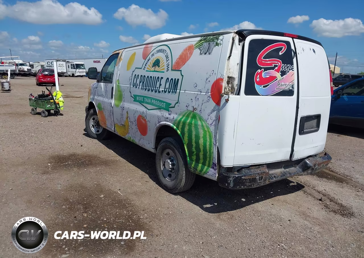 2011 Chevrolet Express 2500 Work Van VIN:1GCWGFFA2B1127371 - 3