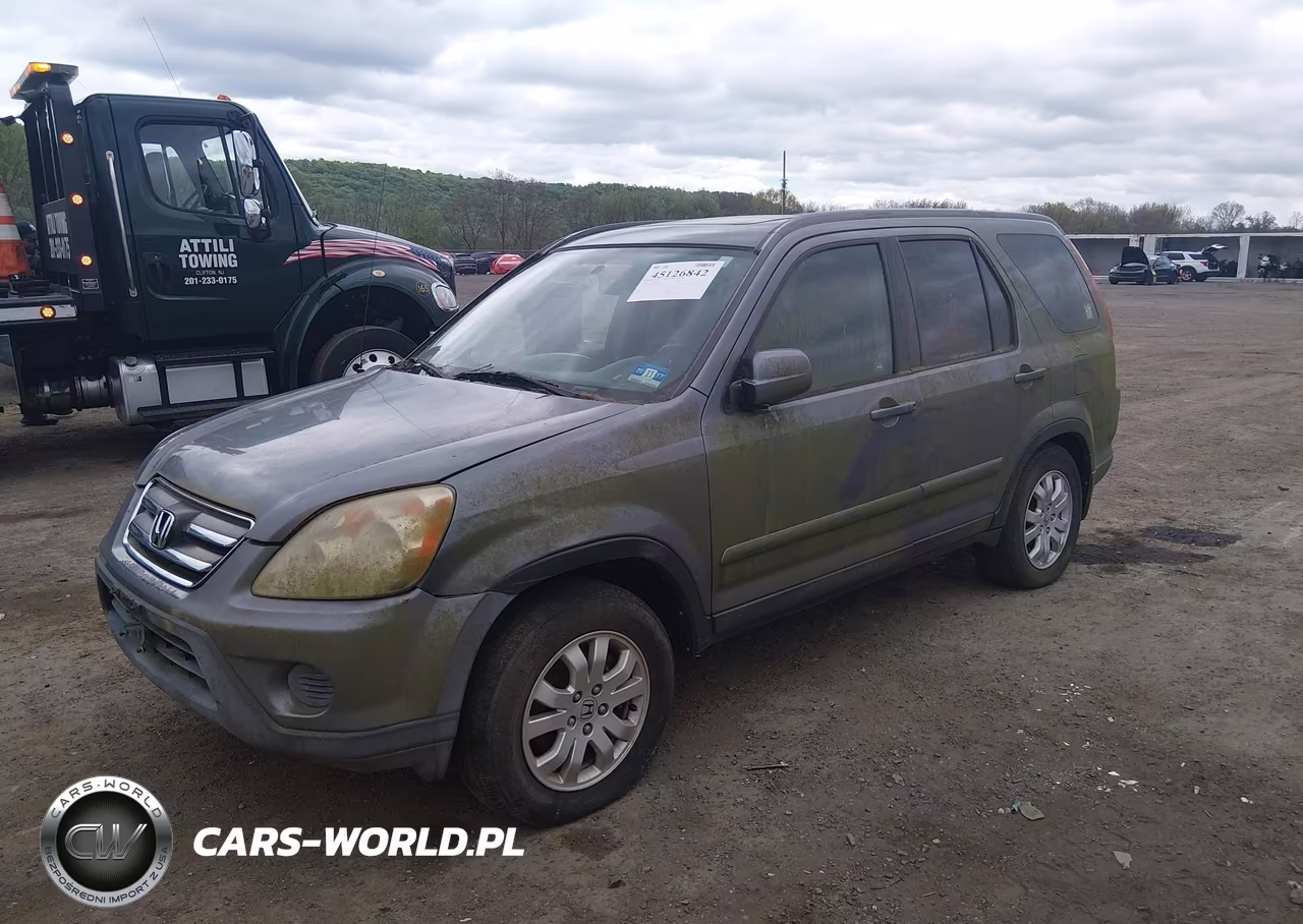 2006 Honda Cr-V Se VIN:SHSRD78916U406153 - 2