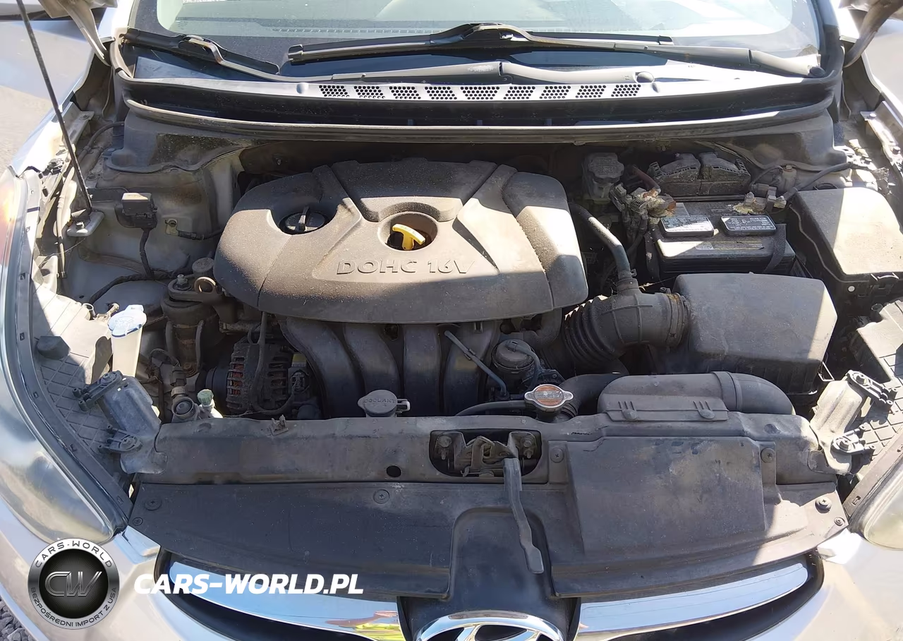2013 Hyundai Elantra Gls VIN:5NPDH4AE9DH167221 - 10