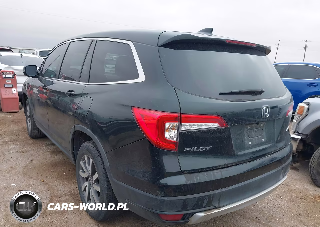2020 Honda Pilot Awd Ex-L VIN:5FNYF6H56LB047768 - 3
