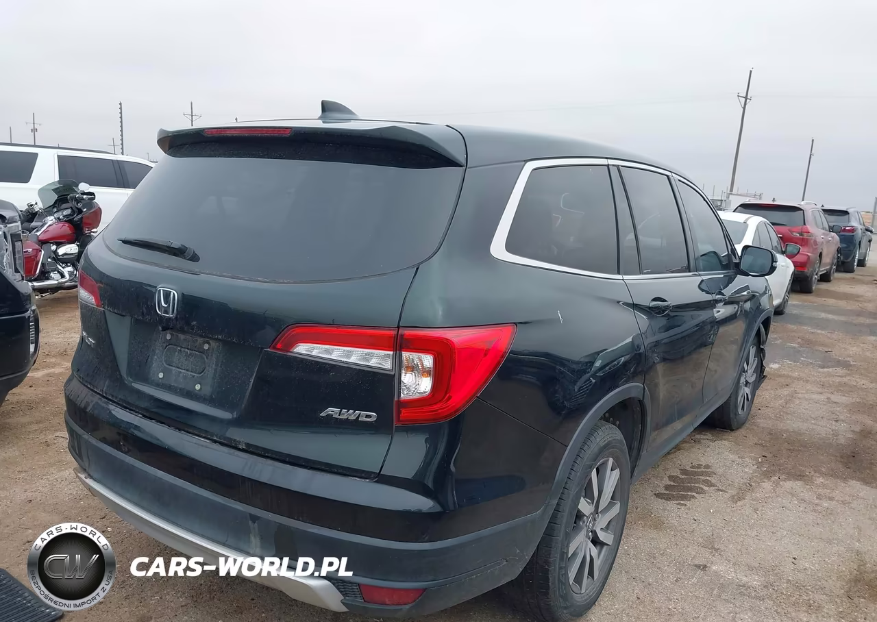 2020 Honda Pilot Awd Ex-L VIN:5FNYF6H56LB047768 - 4