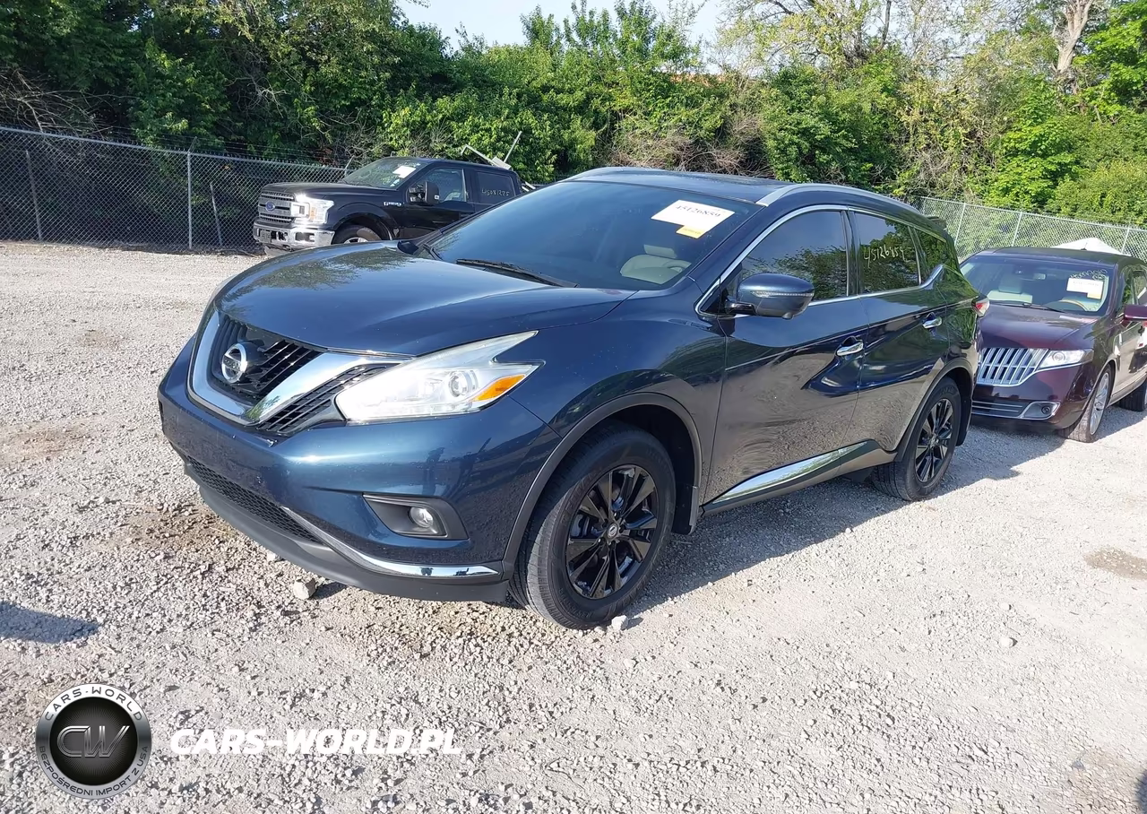 2017 Nissan Murano Sl VIN:5N1AZ2MG5HN129682 - 2