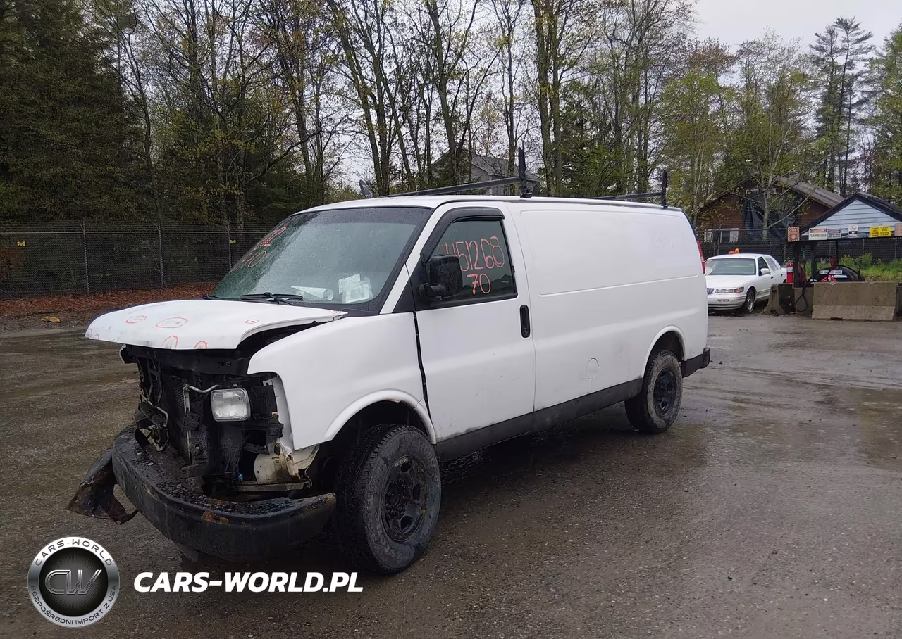 2013 Chevrolet Express 2500 Work Van VIN:1GCWGFBA7D1105438 - 2