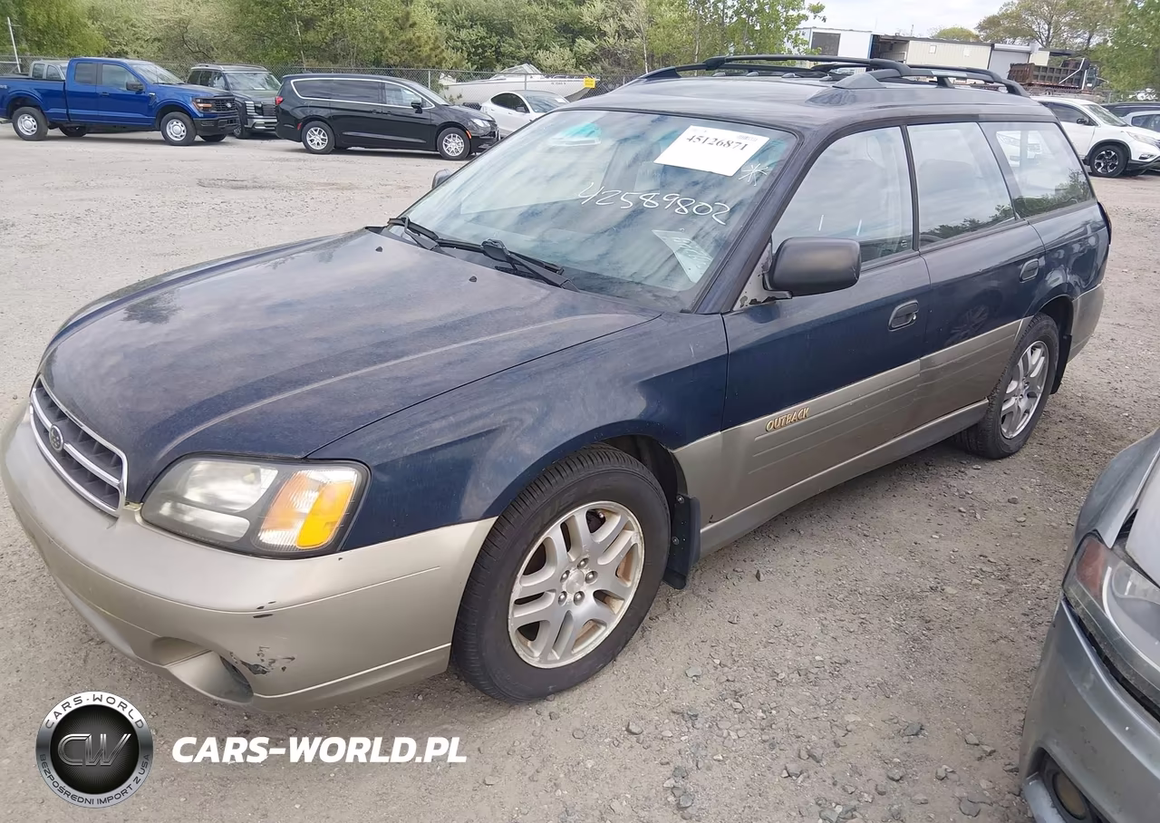 2002 Subaru Outback VIN:4S3BH665527656941 - 2