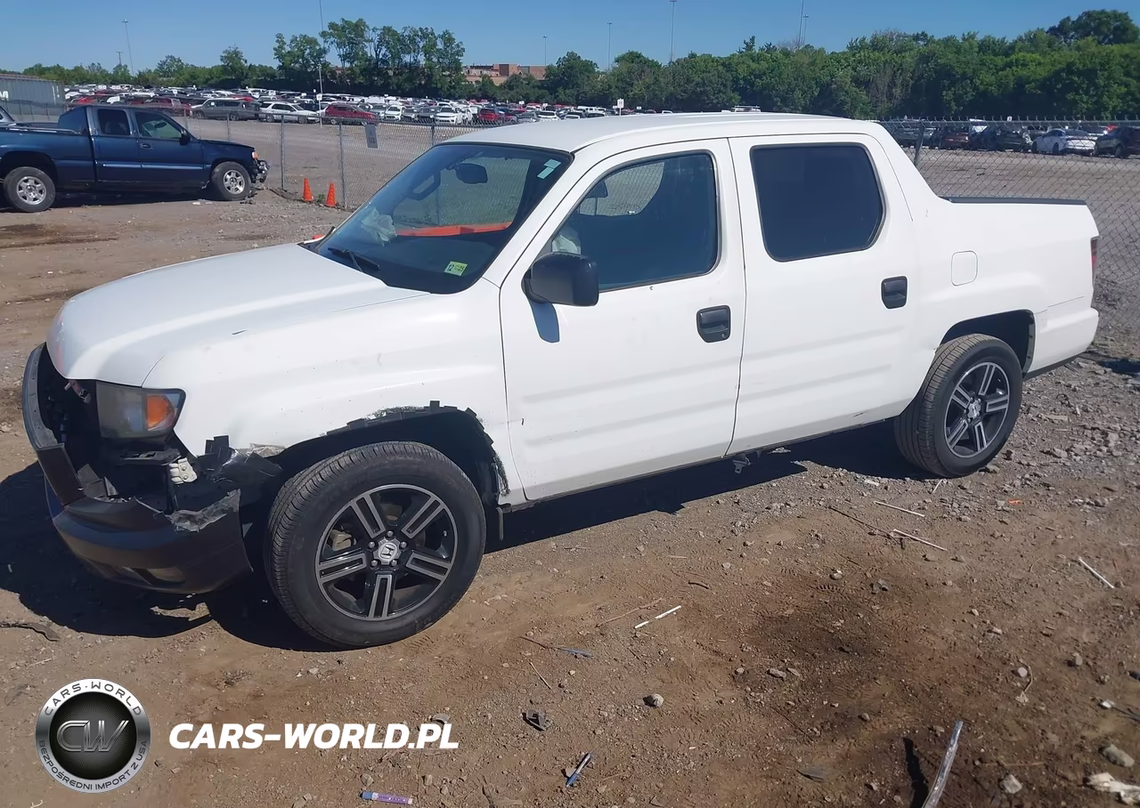 2014 Honda Ridgeline Sport VIN:5FPYK1F71EB013945 - 2