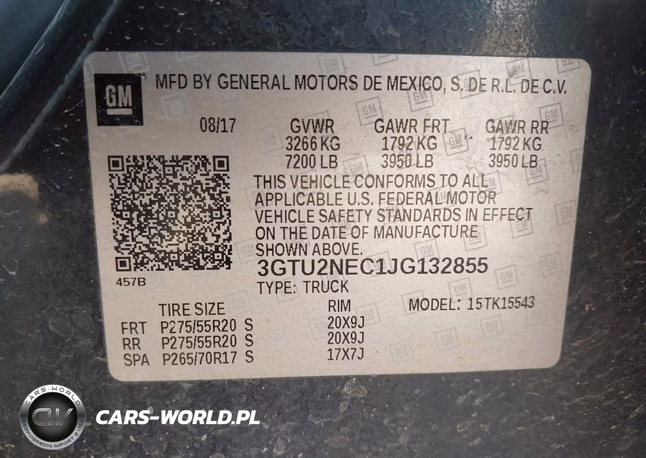 2018 GMC Sierra 1500 Slt VIN:3GTU2NEC1JG132855 - 9