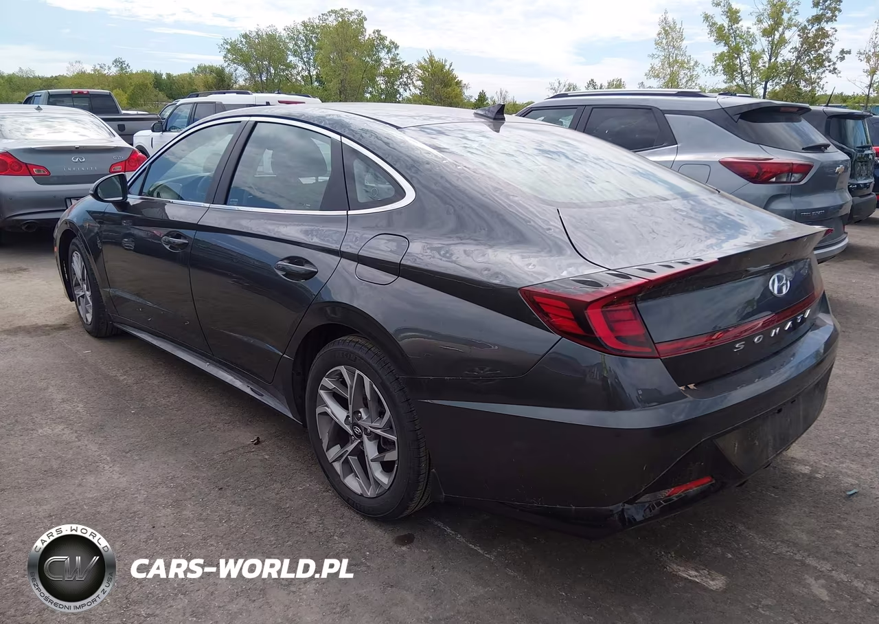 2021 Hyundai Sonata Sel VIN:5NPEL4JA9MH103955 - 3