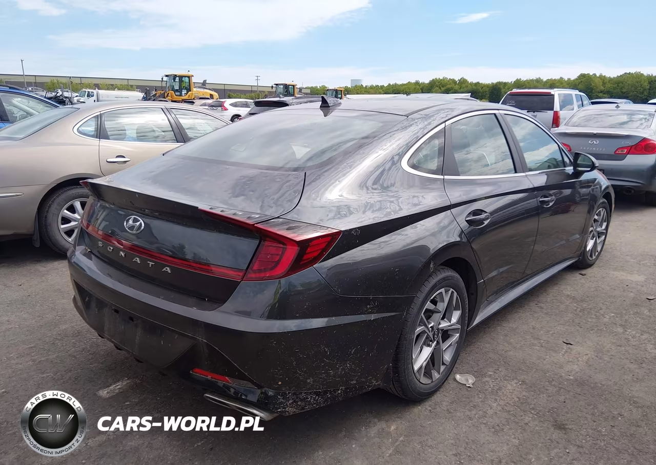 2021 Hyundai Sonata Sel VIN:5NPEL4JA9MH103955 - 4