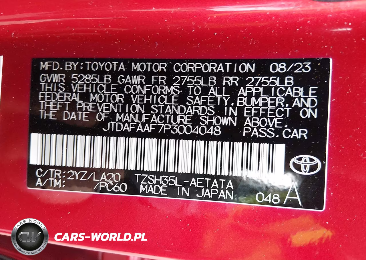2023 Toyota Crown Platinum VIN:JTDAFAAF7P3004048 - 9
