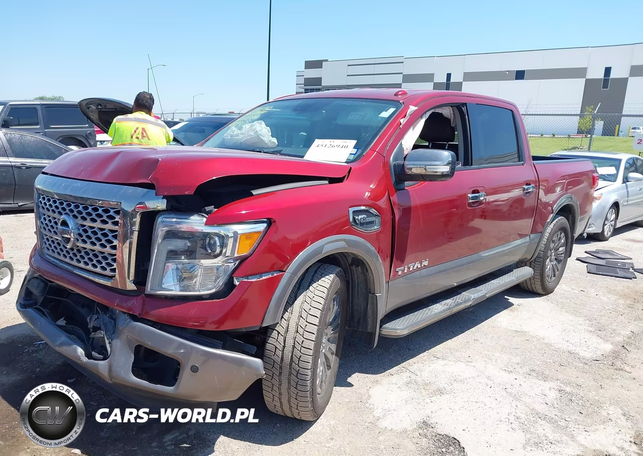 2017 Nissan Titan Platinum Reserve VIN:1N6AA1E66HN528240 - 2