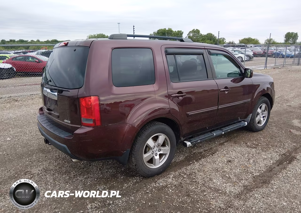 2009 Honda Pilot Ex-L VIN:5FNYF48519B049215 - 4