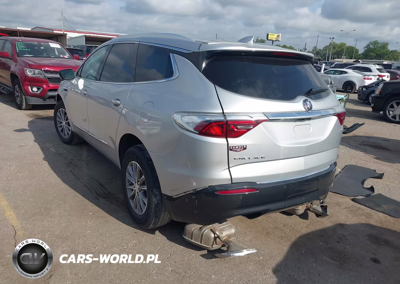 2022 Buick Enclave Fwd Premium VIN:5GAERCKW9NJ128352 - 3