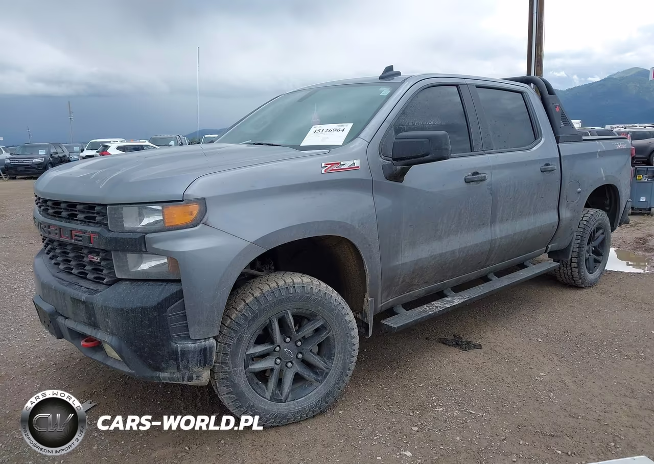 2022 Chevrolet Silverado 1500 Ltd 4Wd Short Bed Custom Trail Boss VIN:1GCPYCEK6NZ144657 - 2