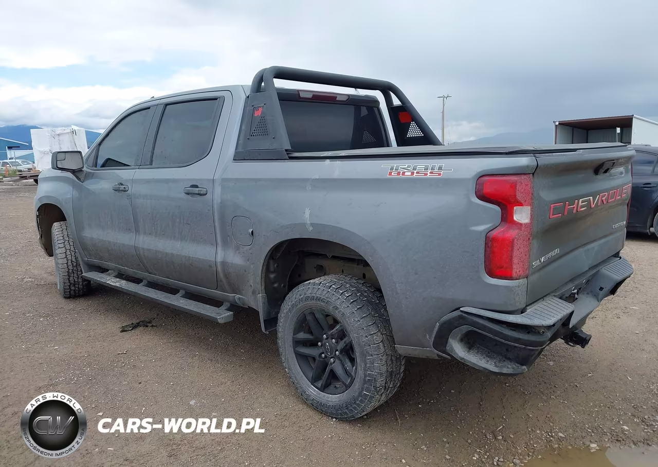 2022 Chevrolet Silverado 1500 Ltd 4Wd Short Bed Custom Trail Boss VIN:1GCPYCEK6NZ144657 - 3