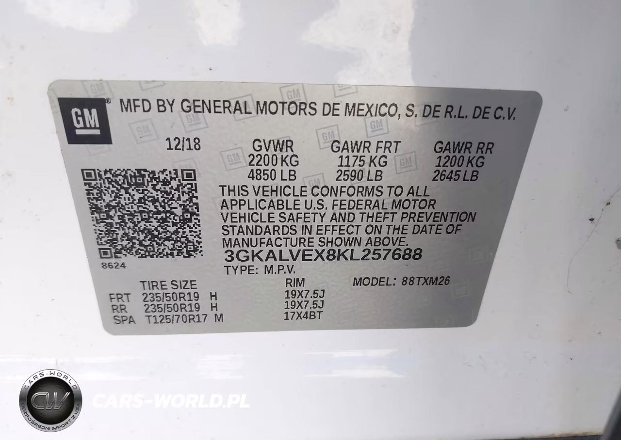 2019 GMC Terrain Slt VIN:3GKALVEX8KL257688 - 9
