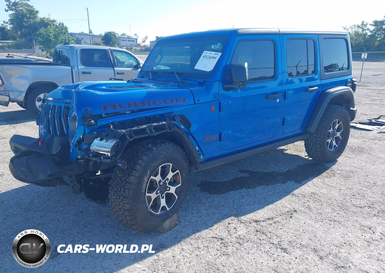 2021 Jeep Wrangler Unlimited Rubicon 4X4 VIN:1C4HJXFG5MW698010 - 2