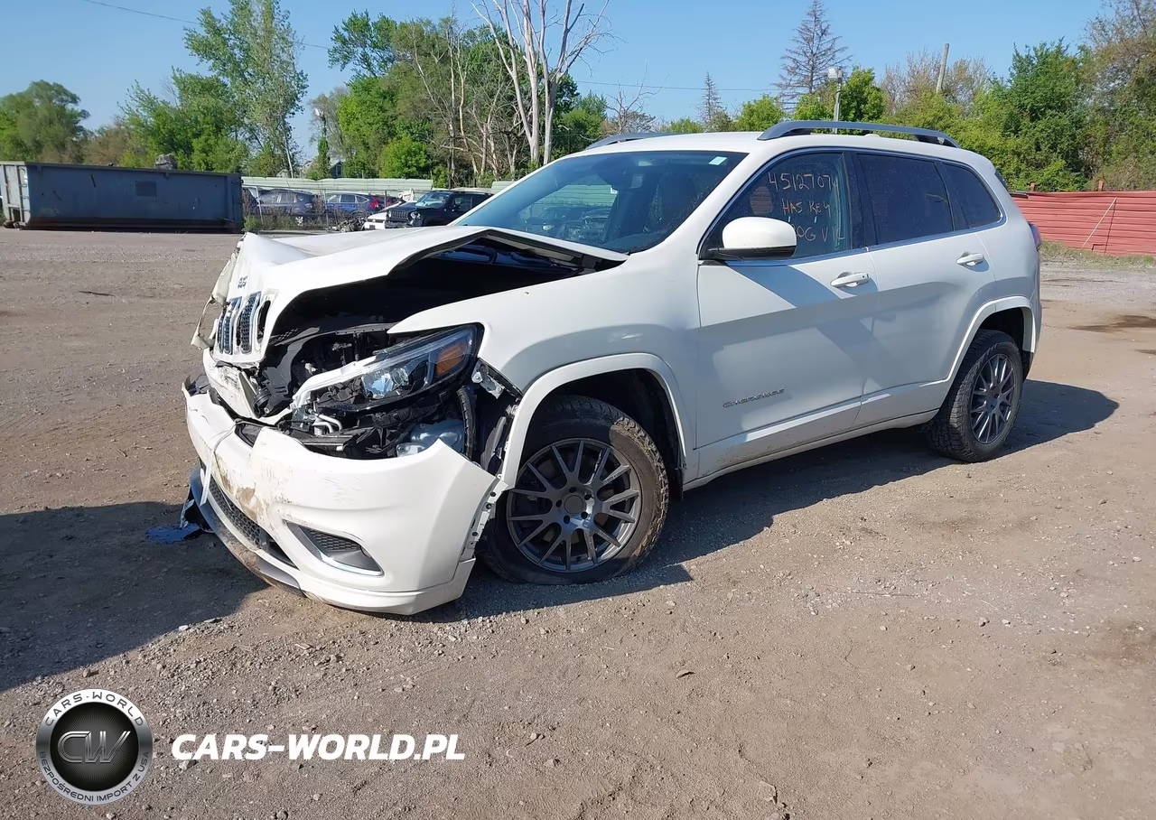2019 Jeep Cherokee Overland 4X4 VIN:1C4PJMJX2KD243836 - 2