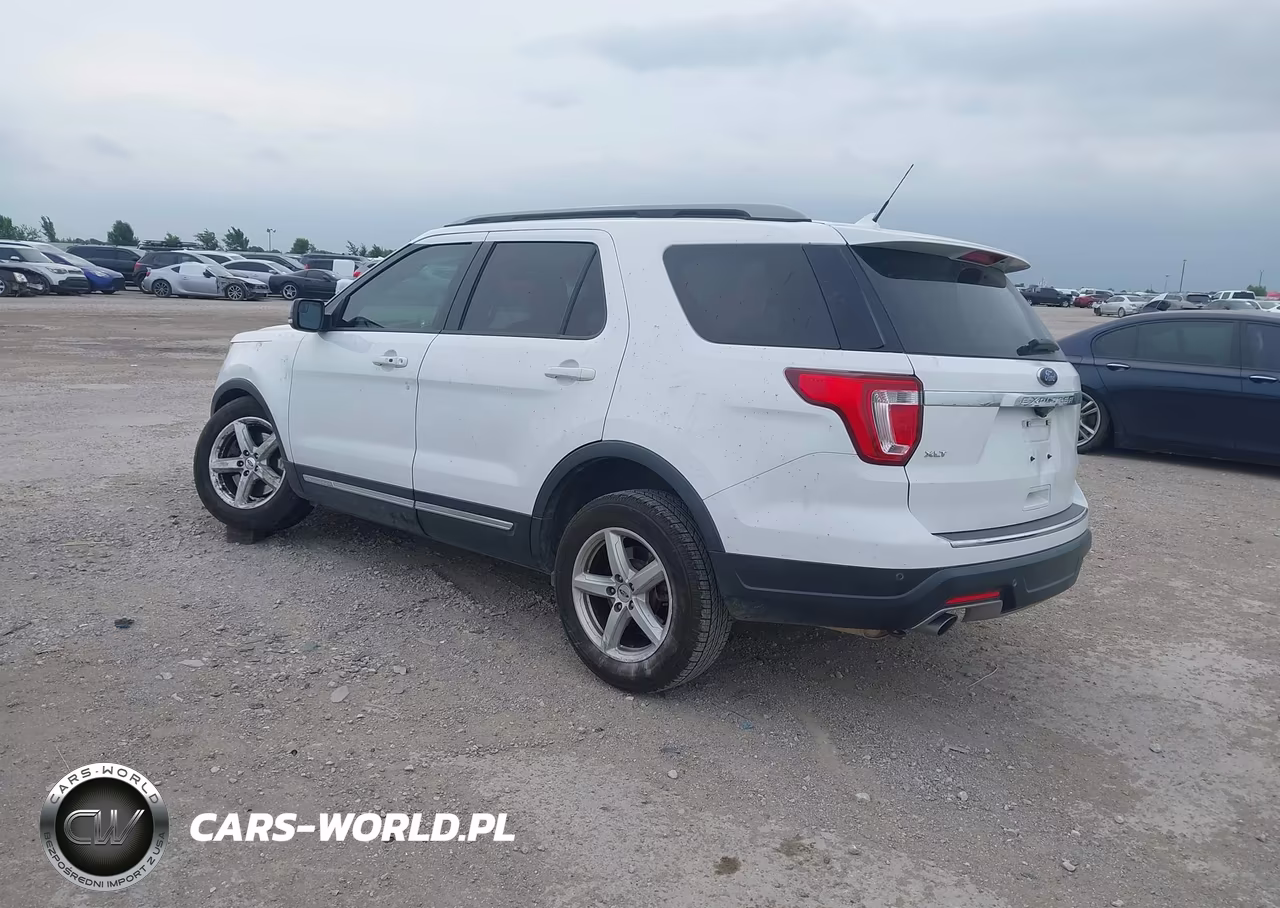 2018 Ford Explorer Xlt VIN:1FM5K7D83JGB07931 - 3