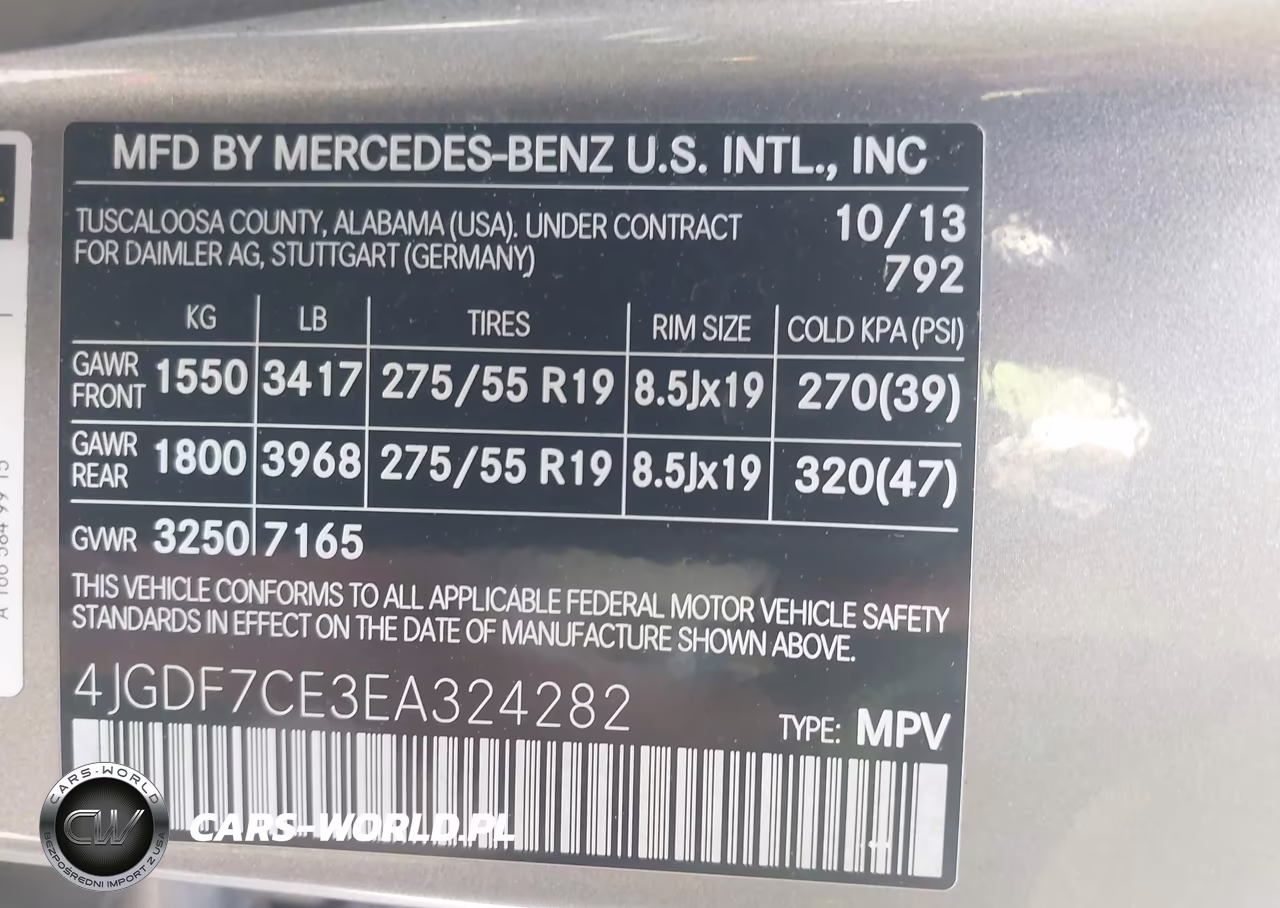 2014 Mercedes-Benz Gl 450 4Matic VIN:4JGDF7CE3EA324282 - 9