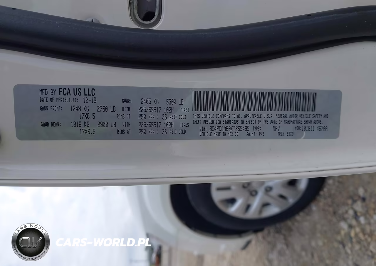 2019 Dodge Journey Se Value Package VIN:3C4PDCAB0KT865495 - 9