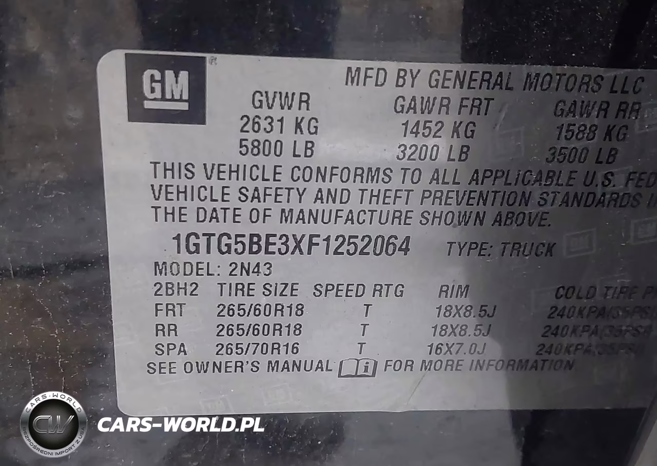 2015 GMC Canyon Sle VIN:1GTG5BE3XF1252064 - 9