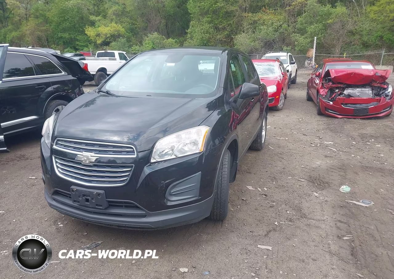 2015 Chevrolet Trax 1Ls VIN:KL7CJPSB0FB114592 - 2