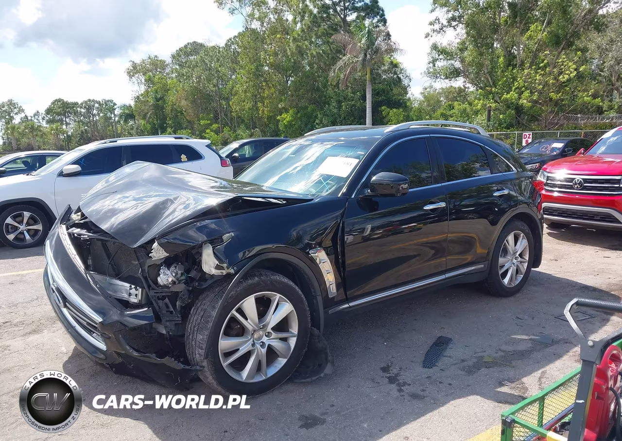 2012 Infiniti Fx35 VIN:JN8AS1MWXCM151092 - 2