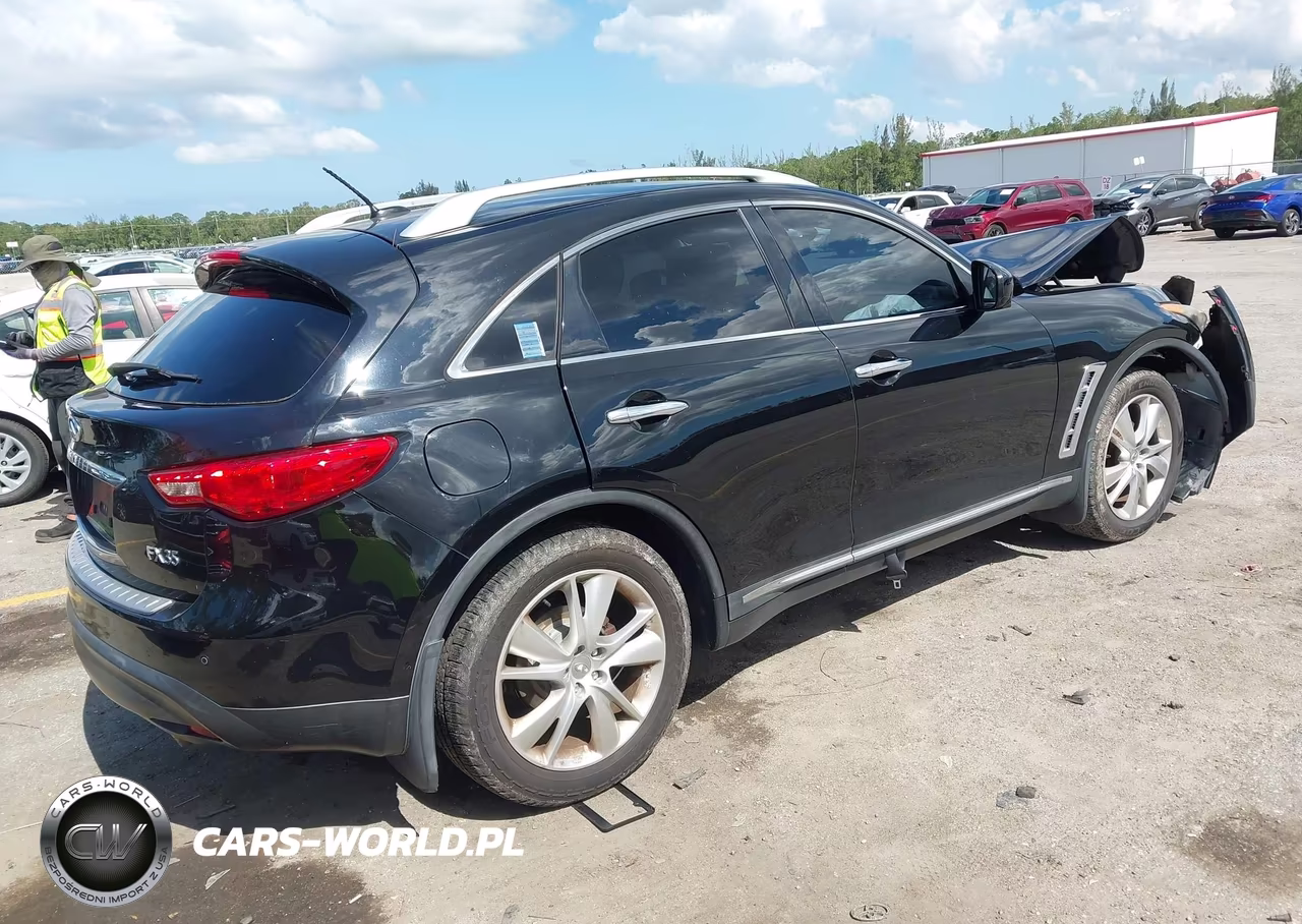 2012 Infiniti Fx35 VIN:JN8AS1MWXCM151092 - 4