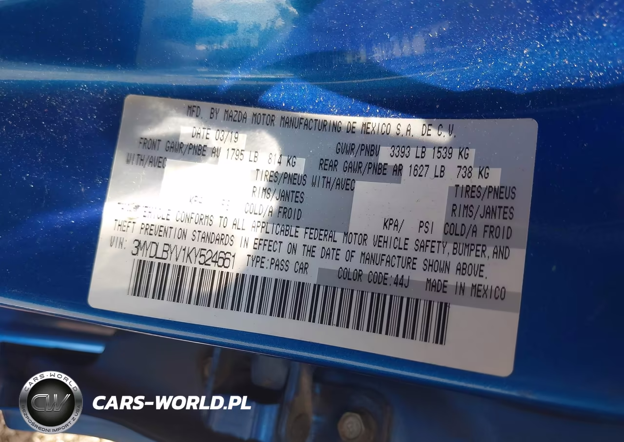 2019 Toyota Yaris Le VIN:3MYDLBYV1KY524661 - 9