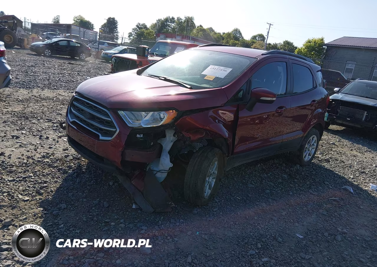 2021 Ford Ecosport Se VIN:MAJ6S3GL6MC454835 - 2