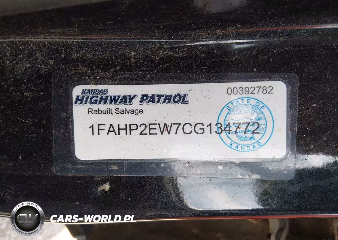 2012 Ford Taurus Sel VIN:1FAHP2EW7CG134772 - 9