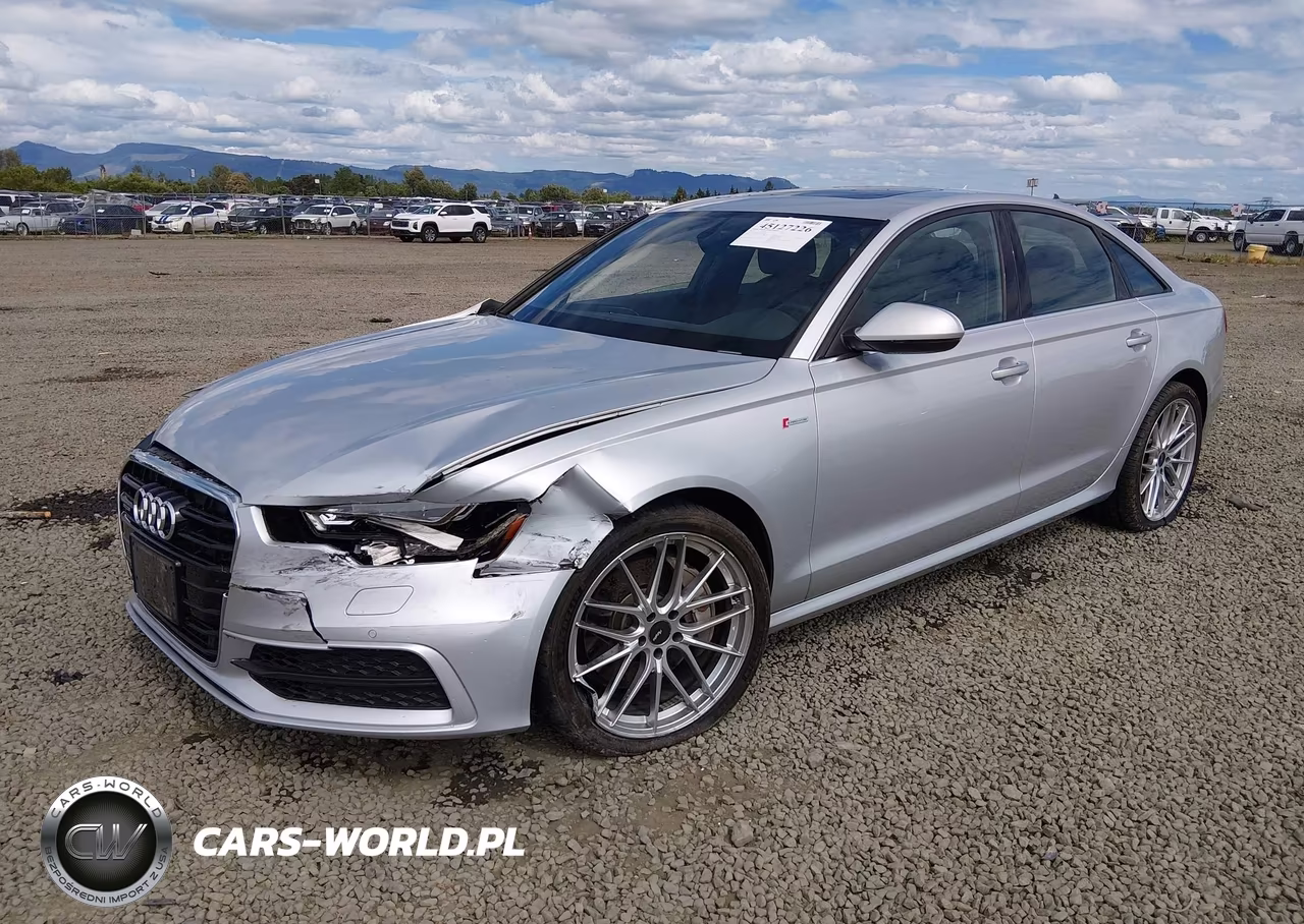 2015 Audi A6 3.0T Premium Plus VIN:WAUFGAFC4FN027224 - 2