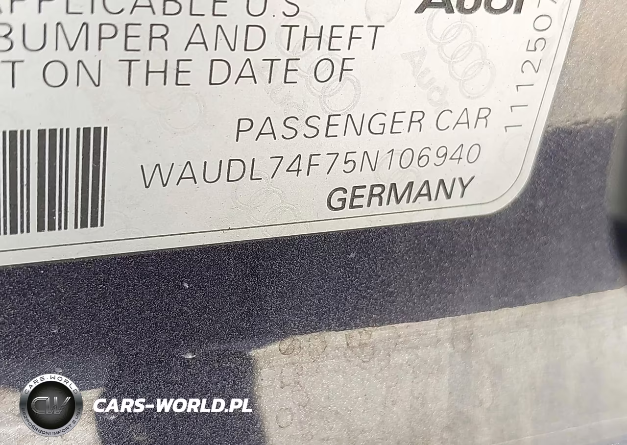 2005 Audi A6 4.2 VIN:WAUDL74F75N106940 - 9