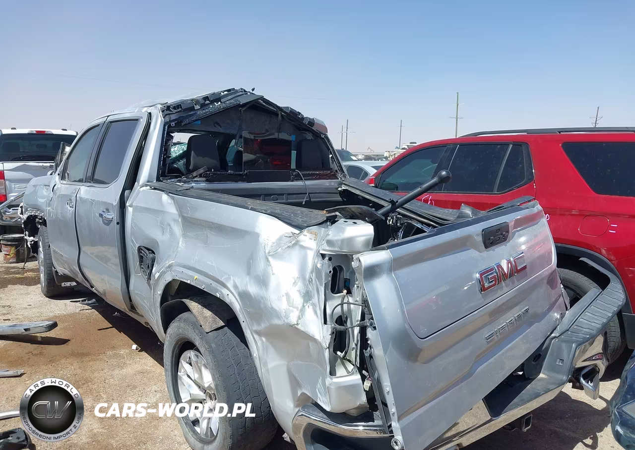 2022 GMC Sierra 1500 Limited 4Wd Short Box Slt VIN:3GTU9DED6NG158744 - 3