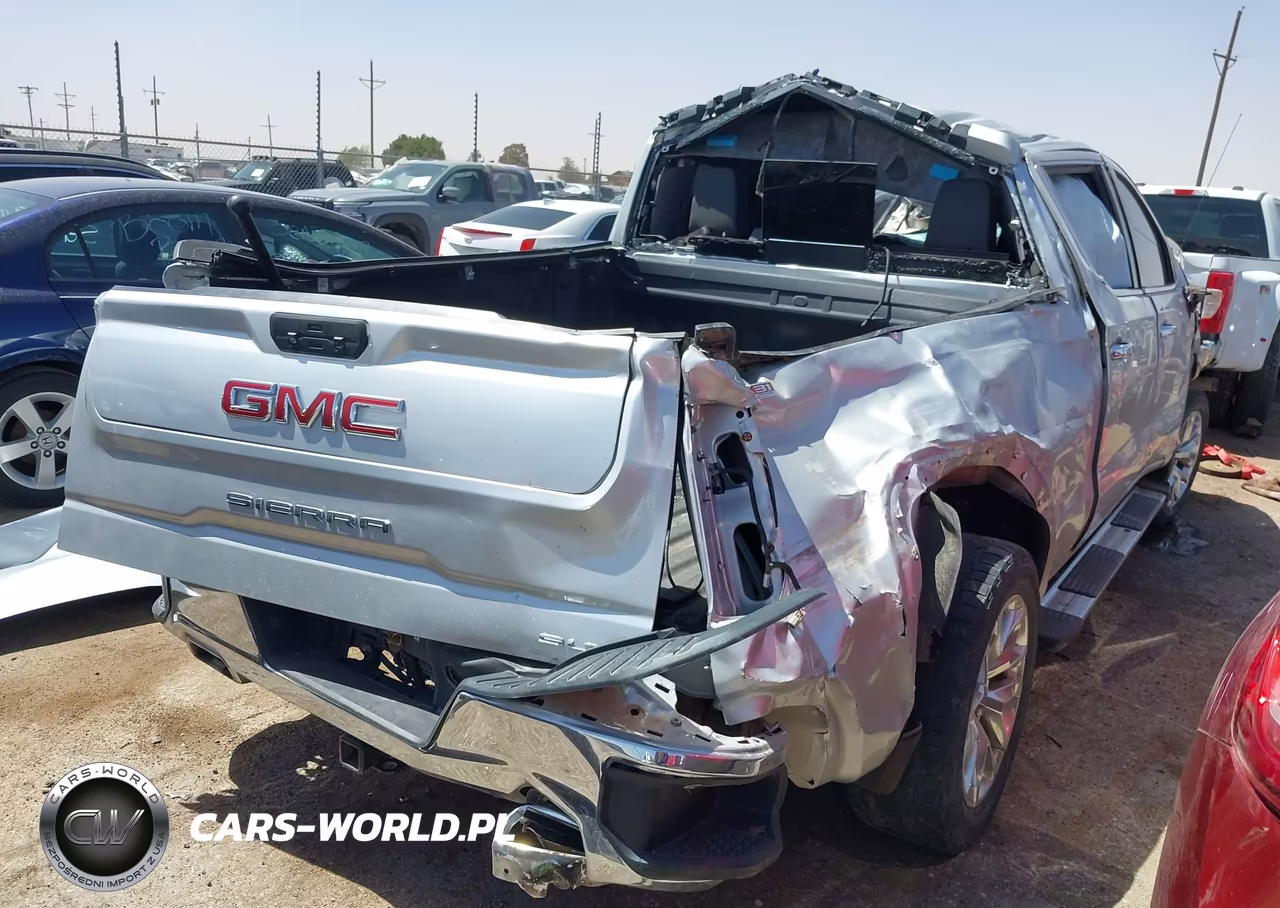 2022 GMC Sierra 1500 Limited 4Wd Short Box Slt VIN:3GTU9DED6NG158744 - 4