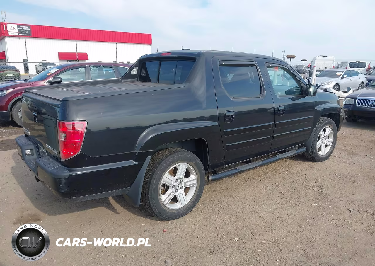 2010 Honda Ridgeline Rtl VIN:5FPYK1F54AB002818 - 4