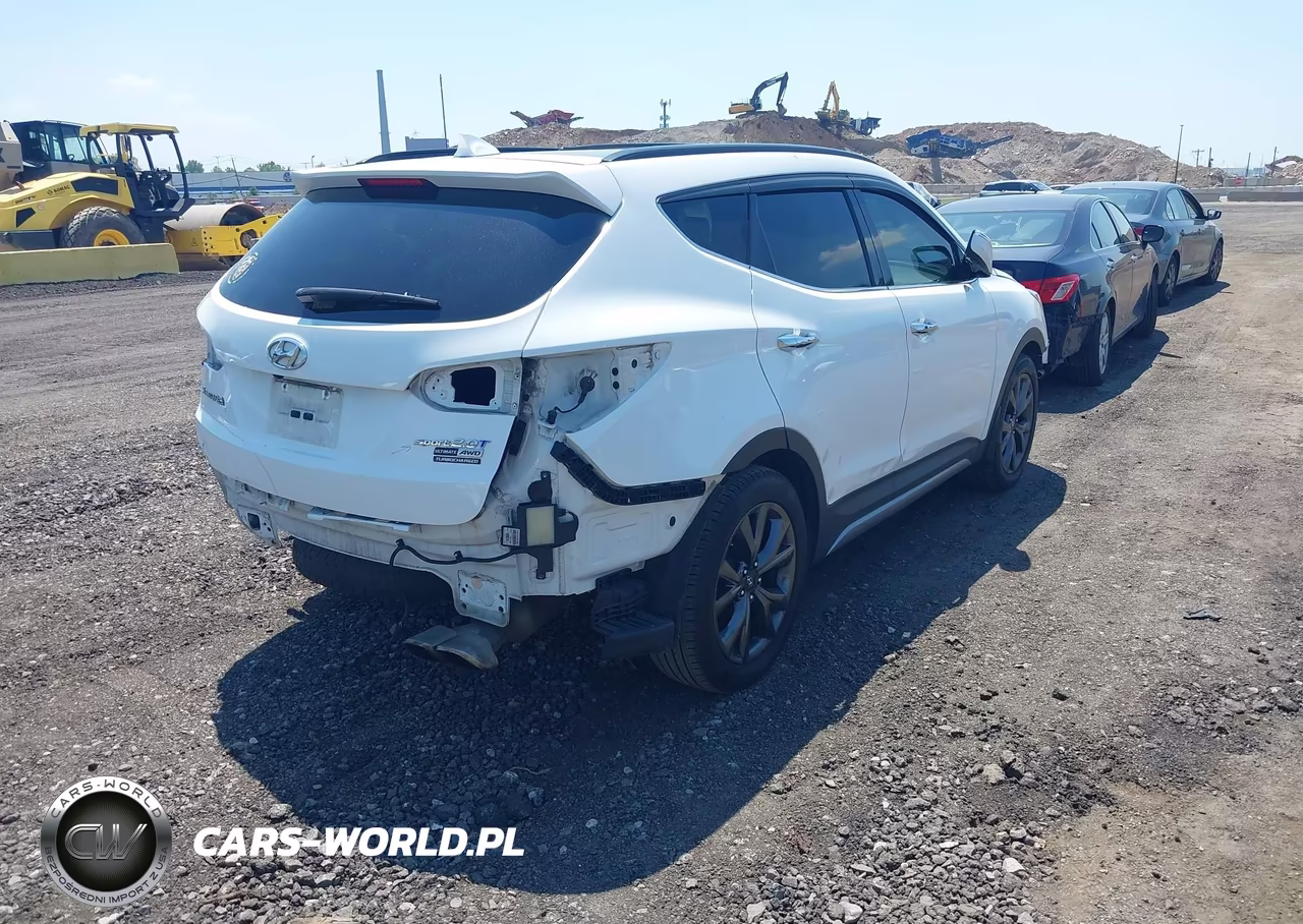 2017 Hyundai Santa Fe Sport 2.0T Ultimate VIN:5XYZWDLA7HG456472 - 4