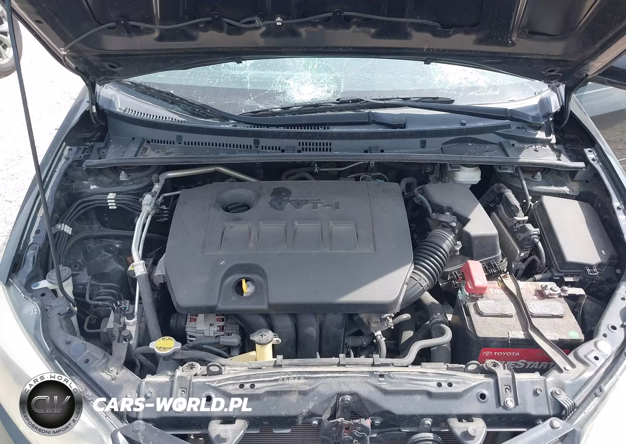 2014 Toyota Corolla S Plus VIN:5YFBURHE3EP071529 - 10