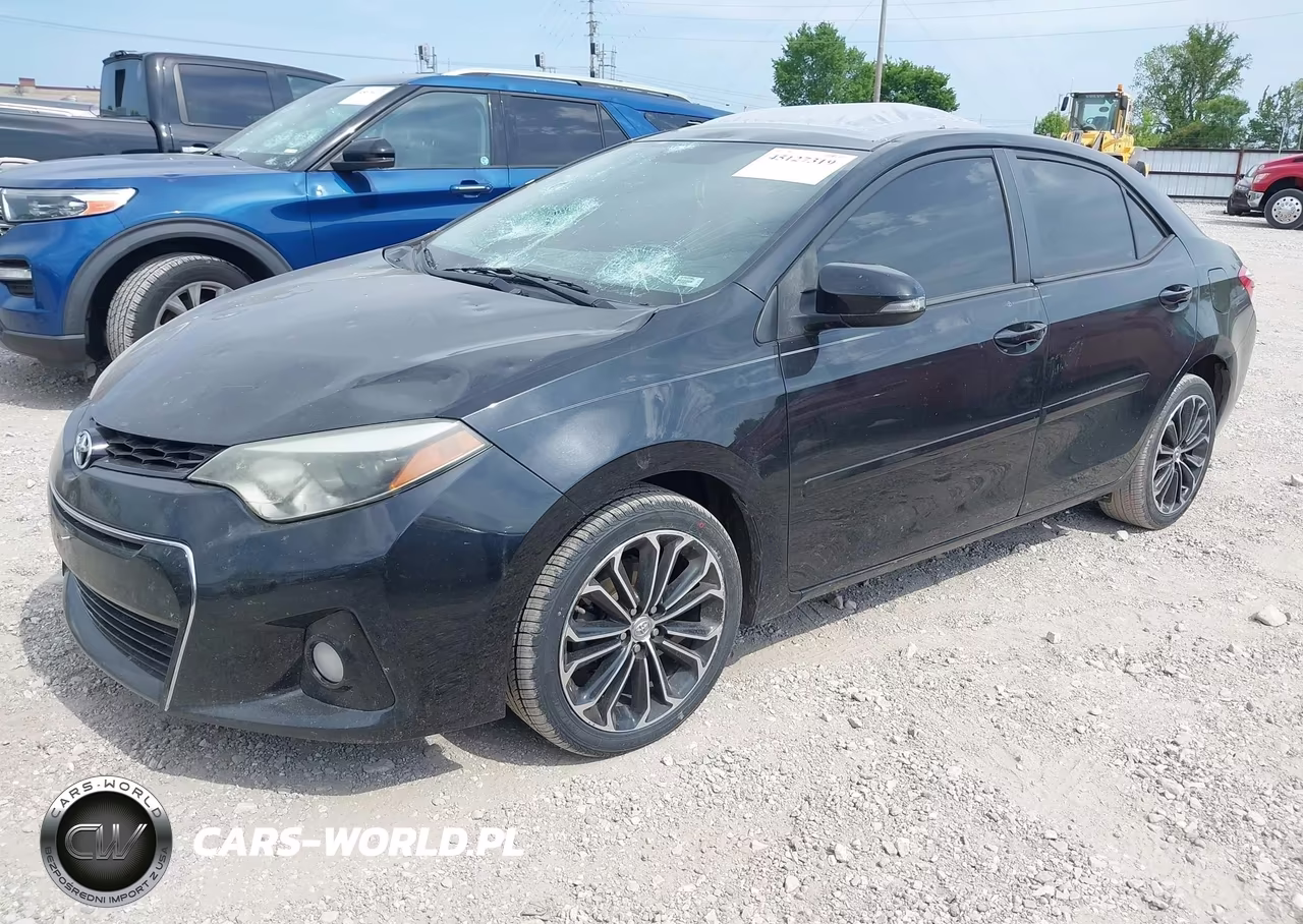 2014 Toyota Corolla S Plus VIN:5YFBURHE3EP071529 - 2