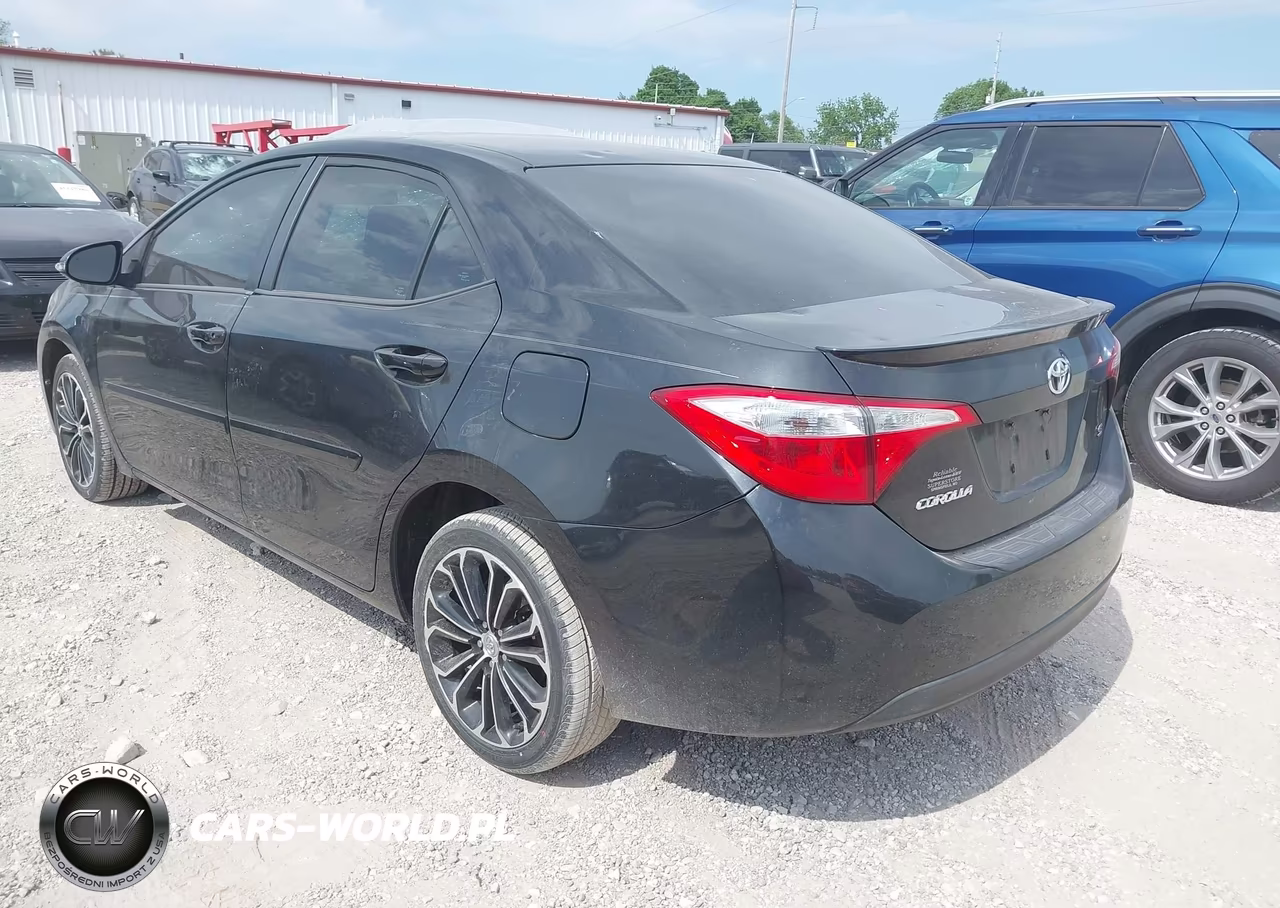 2014 Toyota Corolla S Plus VIN:5YFBURHE3EP071529 - 3