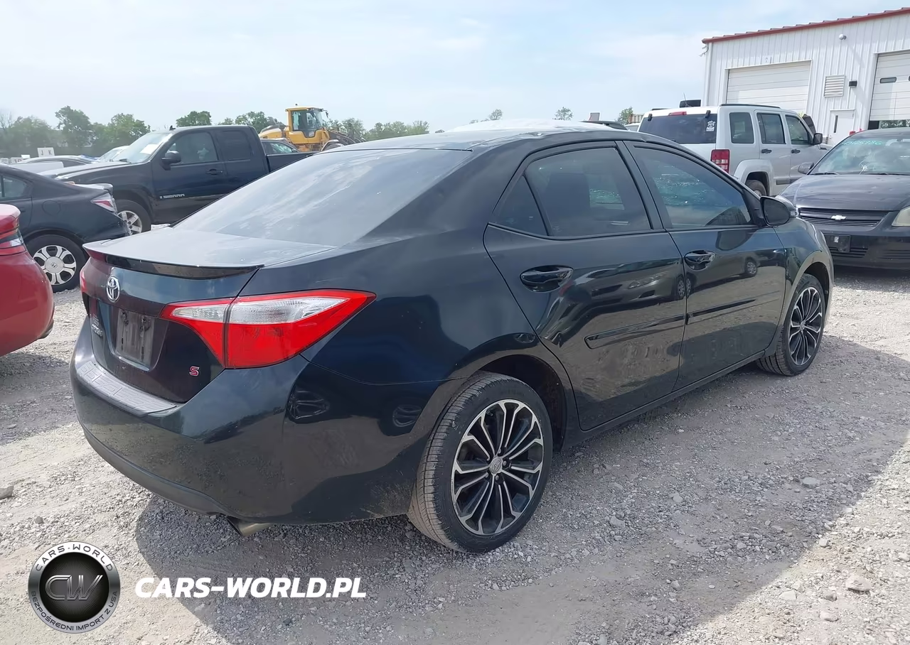 2014 Toyota Corolla S Plus VIN:5YFBURHE3EP071529 - 4