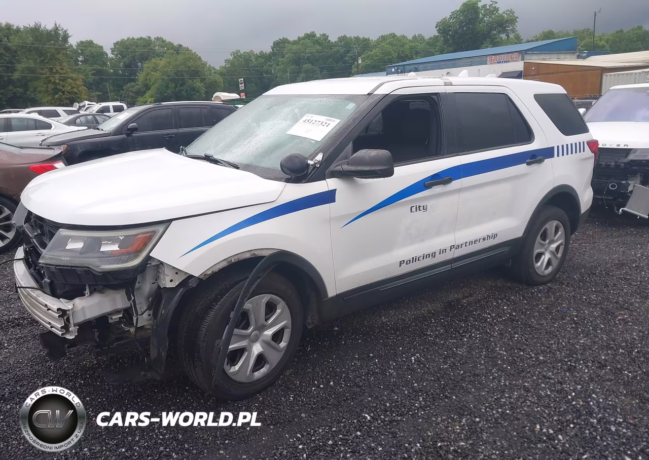 2017 Ford Utility Police Interceptor VIN:1FM5K8AR0HGC07921 - 2