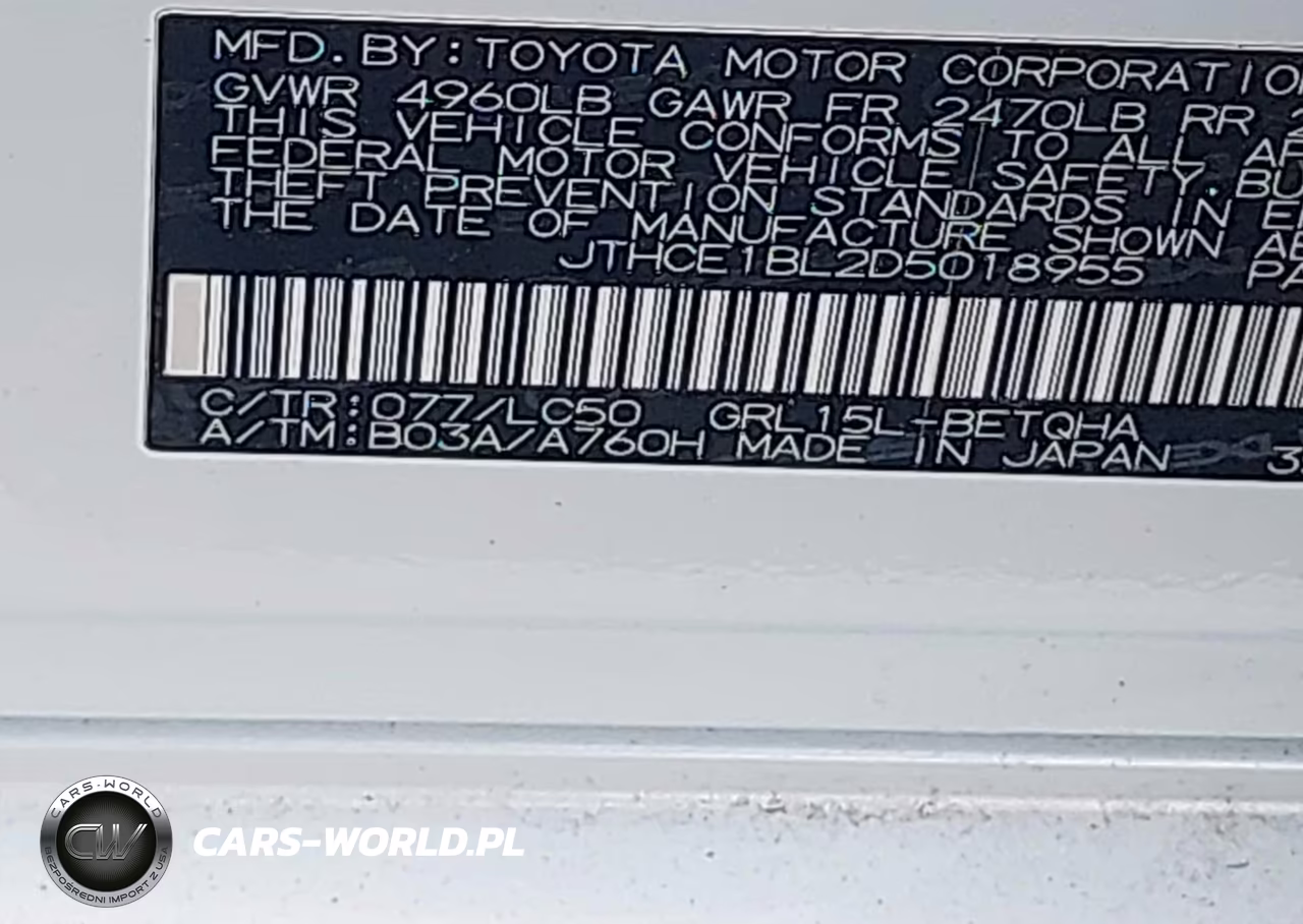 2013 Lexus Gs 350 VIN:JTHCE1BL2D5018955 - 9