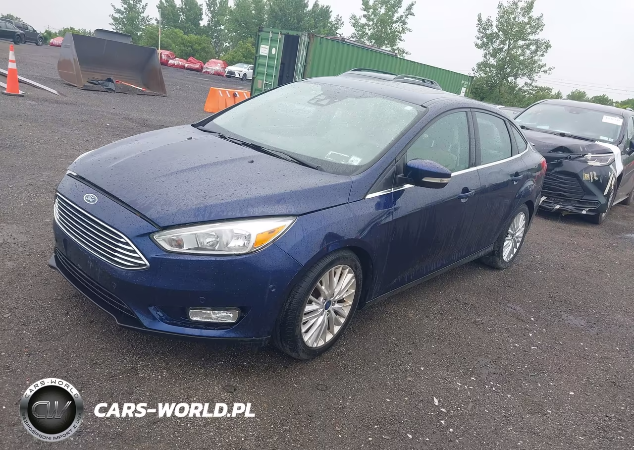 2017 Ford Focus Titanium VIN:1FADP3J20HL202559 - 2