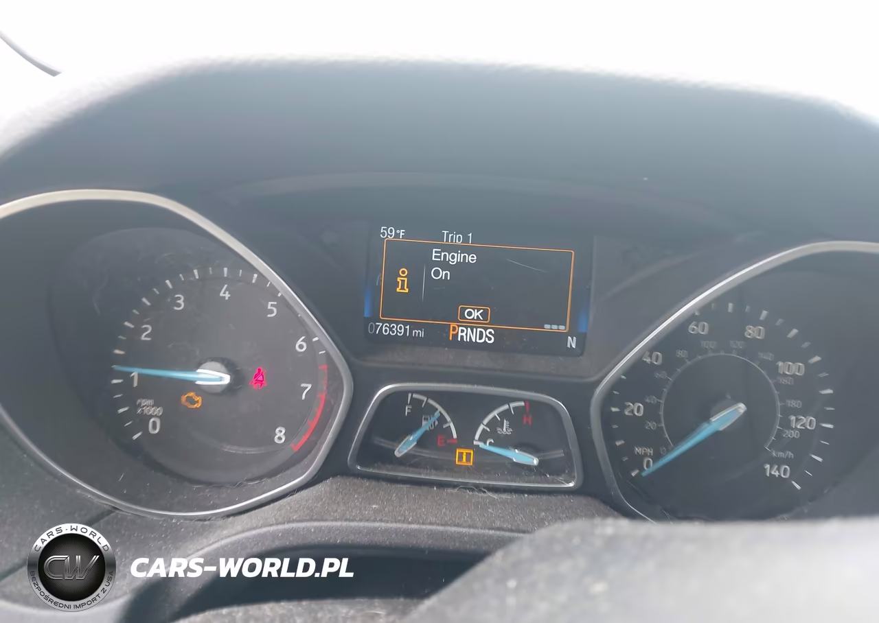 2017 Ford Focus Titanium VIN:1FADP3J20HL202559 - 7
