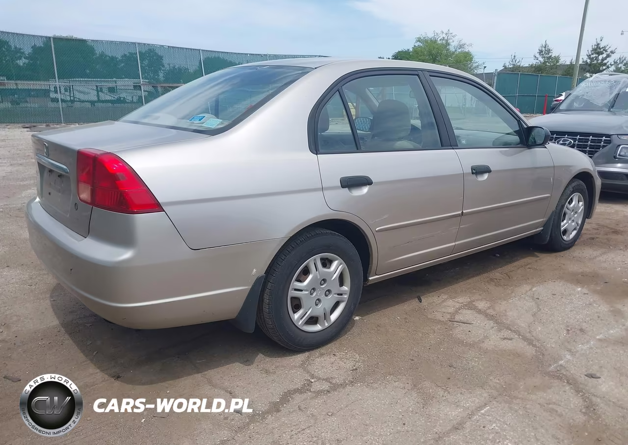 2001 Honda Civic Lx VIN:1HGES16541L016793 - 4