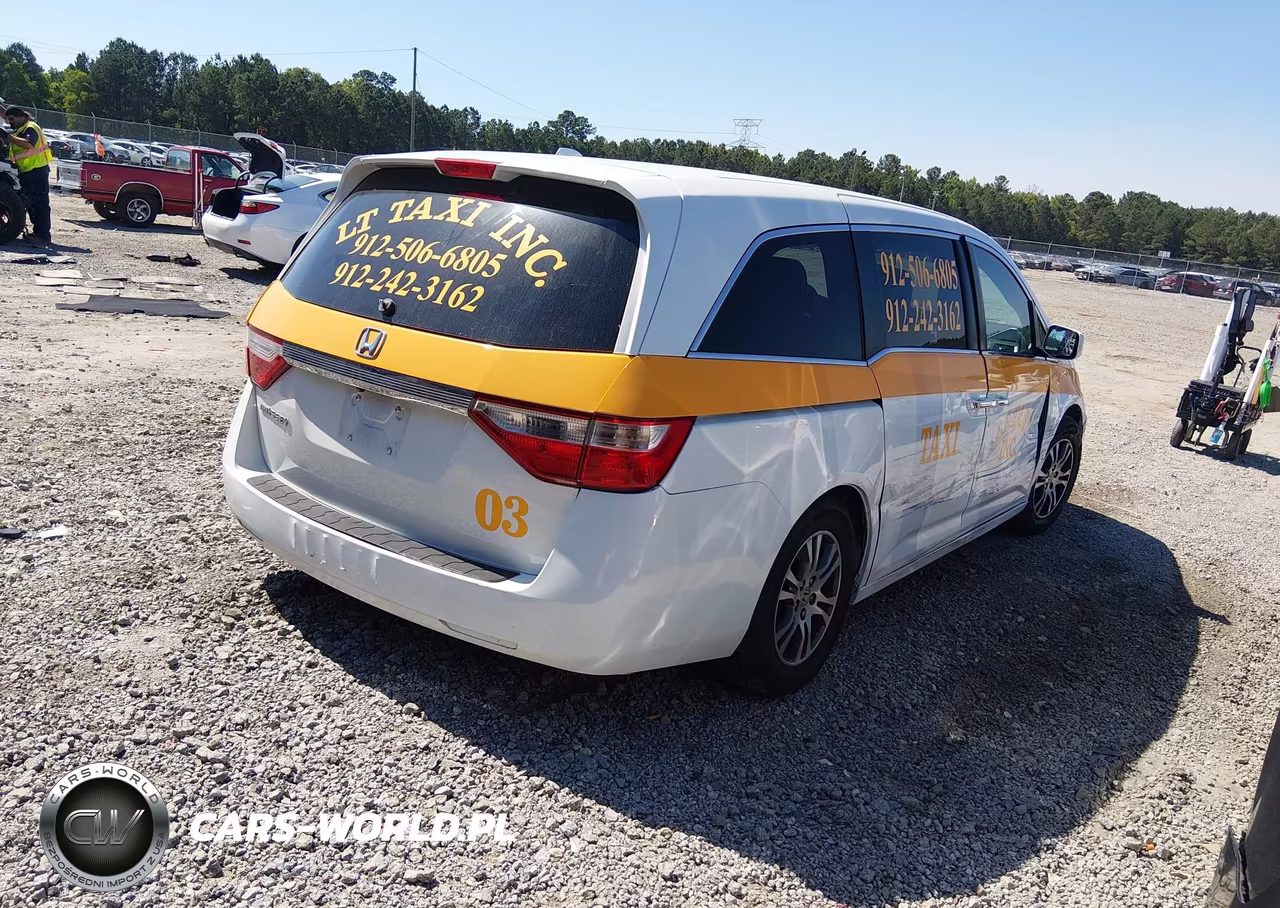 2012 Honda Odyssey Ex-L VIN:5FNRL5H6XCB126294 - 4