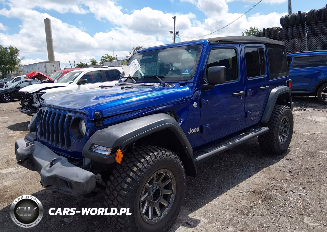 2018 Jeep Wrangler Unlimited Sport S 4X4 VIN:1C4HJXDG4JW284831 - 2