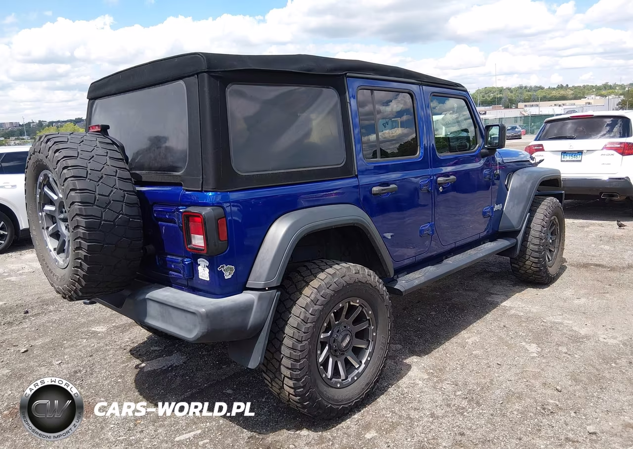 2018 Jeep Wrangler Unlimited Sport S 4X4 VIN:1C4HJXDG4JW284831 - 4